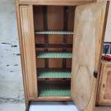 Parisian oval mirrored cabinet