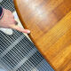 Dyrlund editor, scandinavian table in solid teak