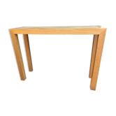 Very large oak console