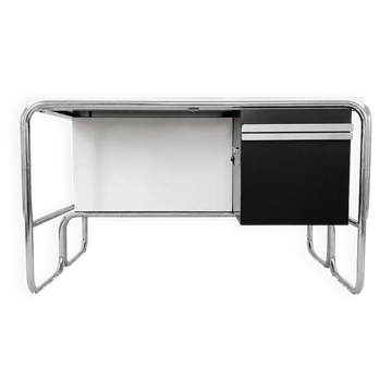 Bureau en métal Bauhaus. Années 70.