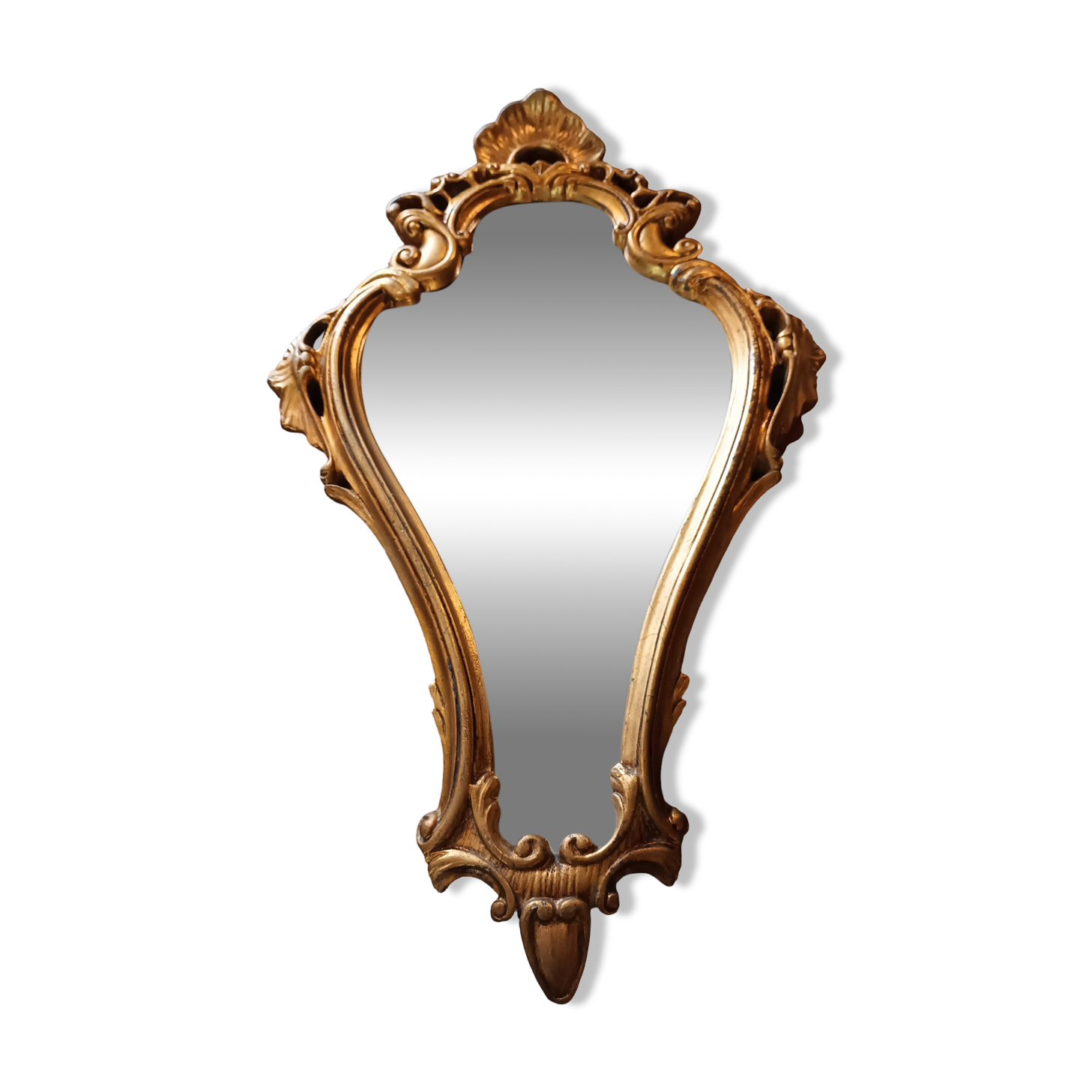 Baroque gilded mirror