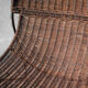 Frederick Weinberg USA rattan chair and metal structure, 1950
