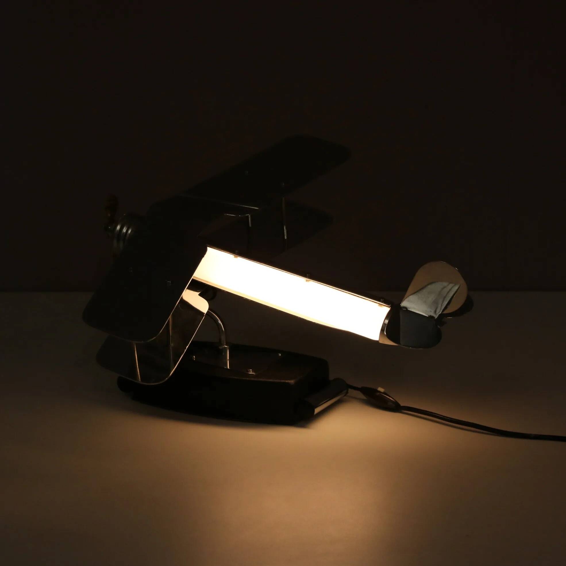 1950s Biplane table lamp from the USA