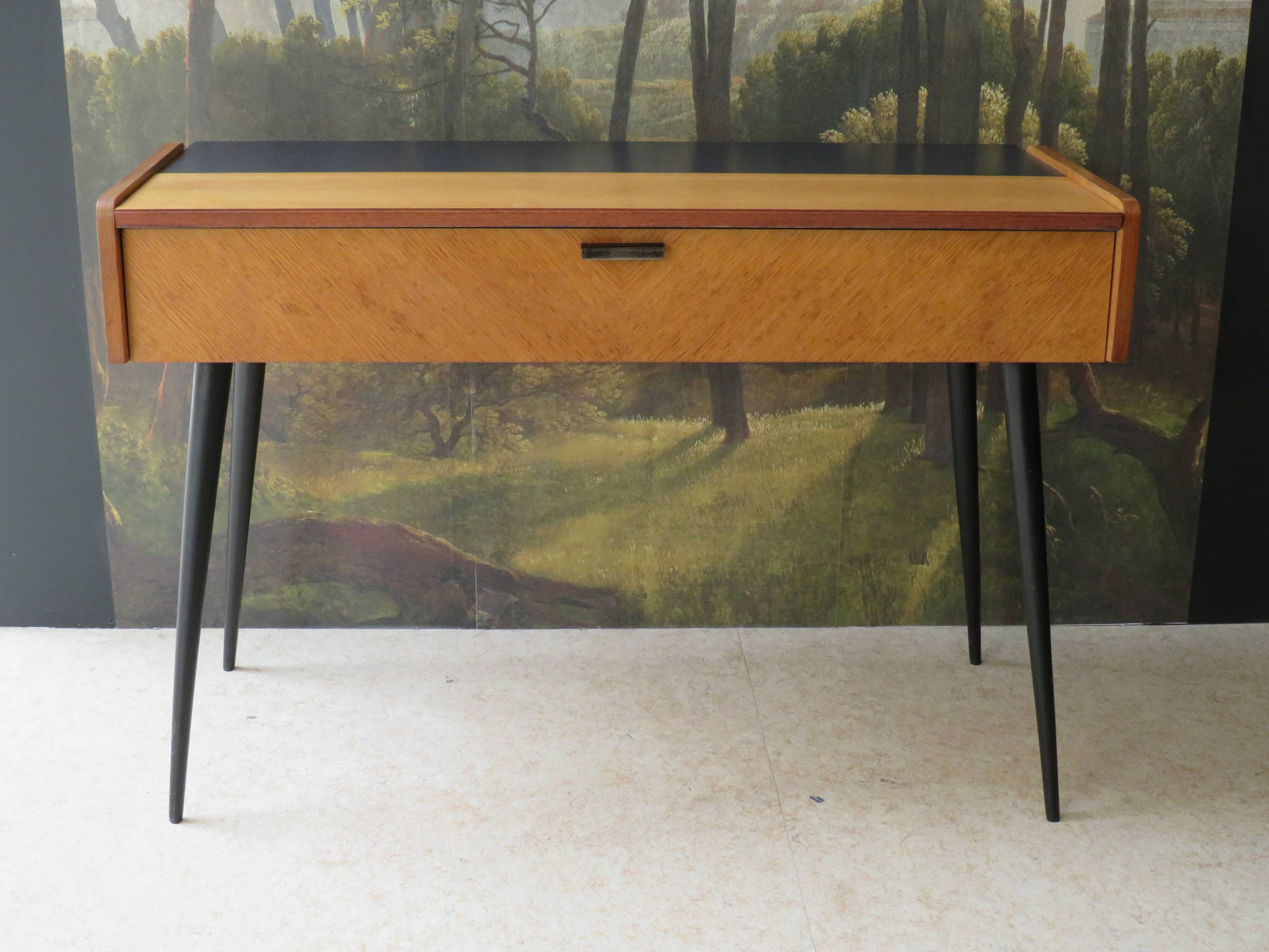 Console Vintage compass feet 60s