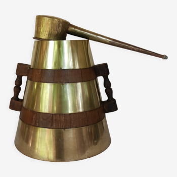 Ferrata or Basque bucket and its kopetxa