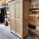 Antique wardrobe in solid cherry wood - 19th century