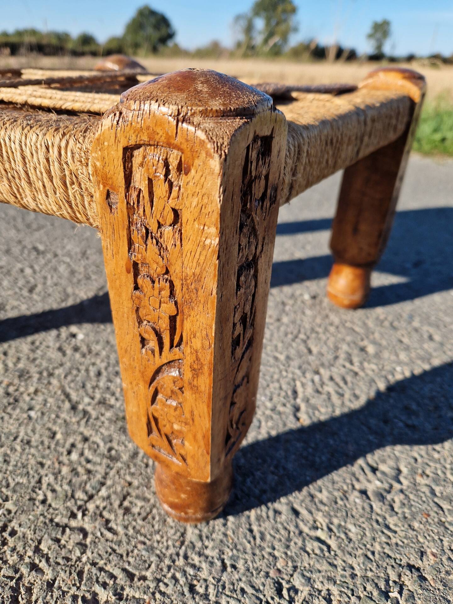 Old Rope Stool