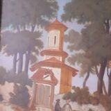Oil on orientalist panel mid-19th century