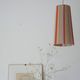 Garance model pendant lamp - hand-woven lamps - Unique woven yarn shade - t pendant lamp