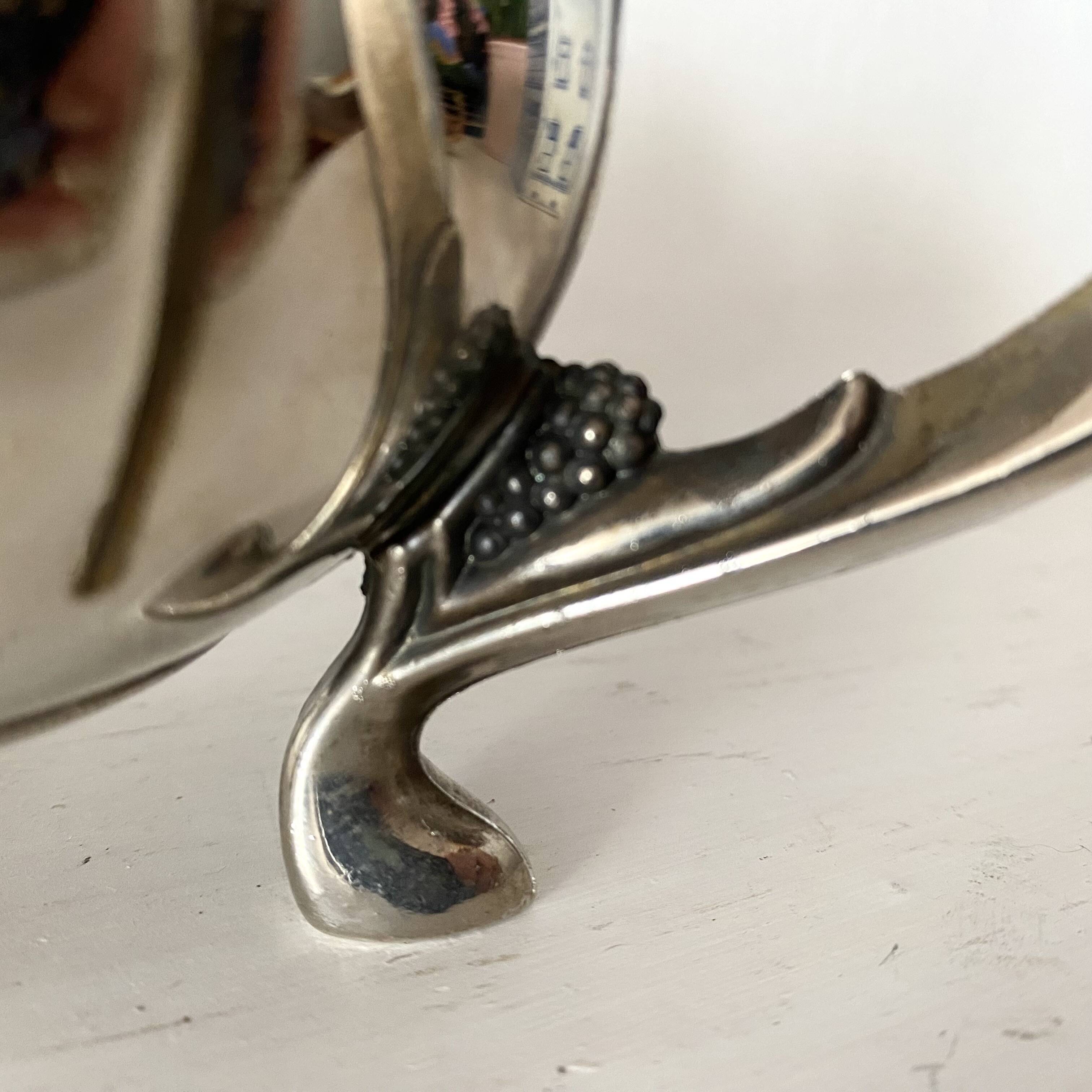 3-light candle holder and flower pick, 80s