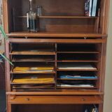 Vinyl storage bookcase