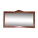 Grand miroir art déco en bois