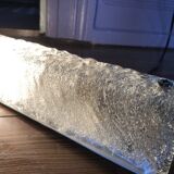 Glass wall applique effect ice by JT Kalmar Austria circa 1950