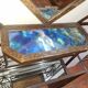 Wrought iron cloakroom art deco style