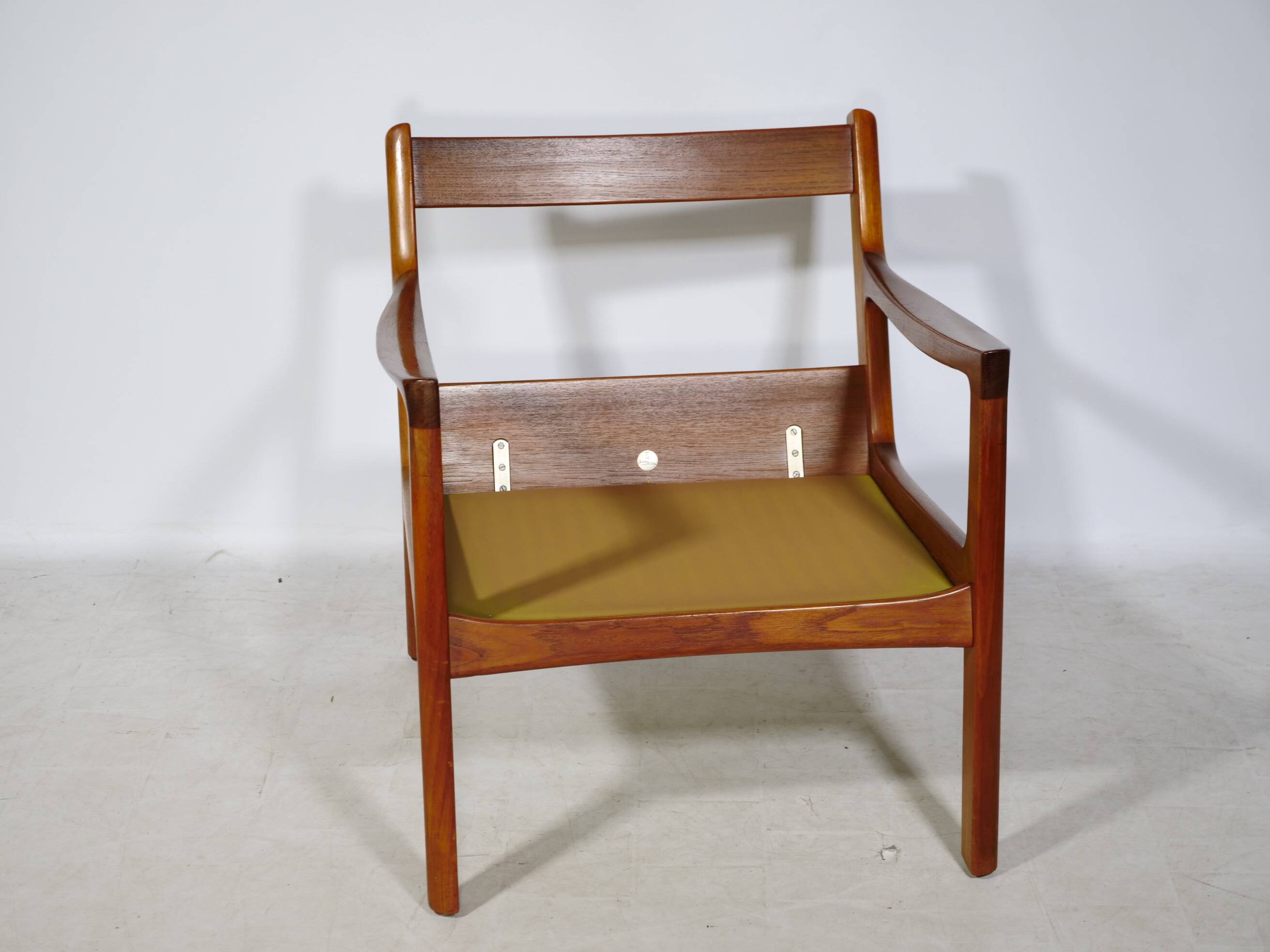 Set of 2 Senator Lounge Chairs Teak by Ole Wanscher for France & Son, 1960s