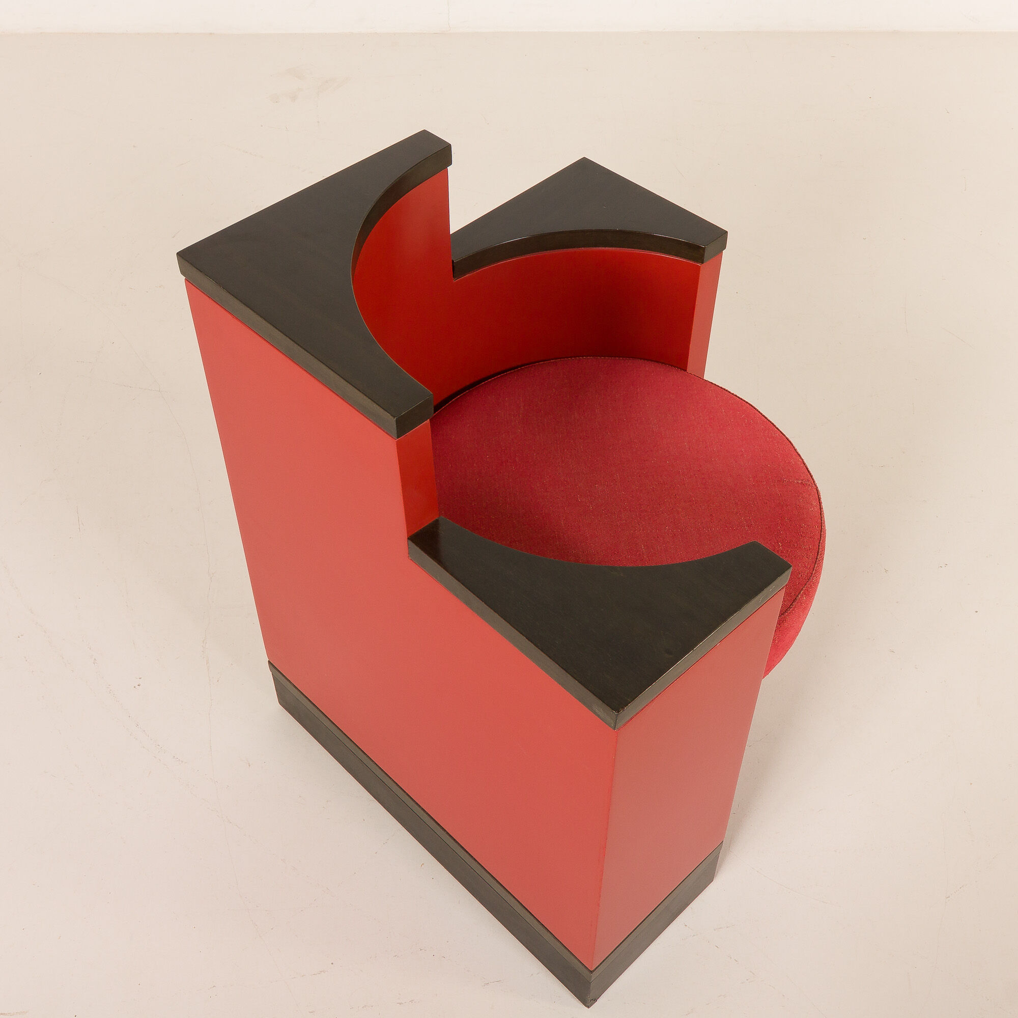 Ico Parisi corner armchair from the Serie 540 by Fratelli Longhi, Italy 1960s