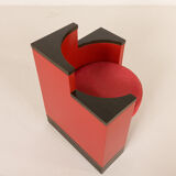 Ico Parisi corner armchair from the Serie 540 by Fratelli Longhi, Italy 1960s