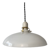 Old vintage opaline pendant lamp