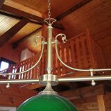 Lustre de billard en Opaline