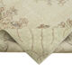 Handmade rustic oriental beige rug 195 cm x 303 cm