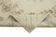 Tapis beige oriental rustique fait à la main 195 cm x 303 cm