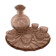 Lot plateau, carafe et verres