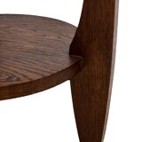 Art Deco Side Table Plant Table Oak 1950s Design