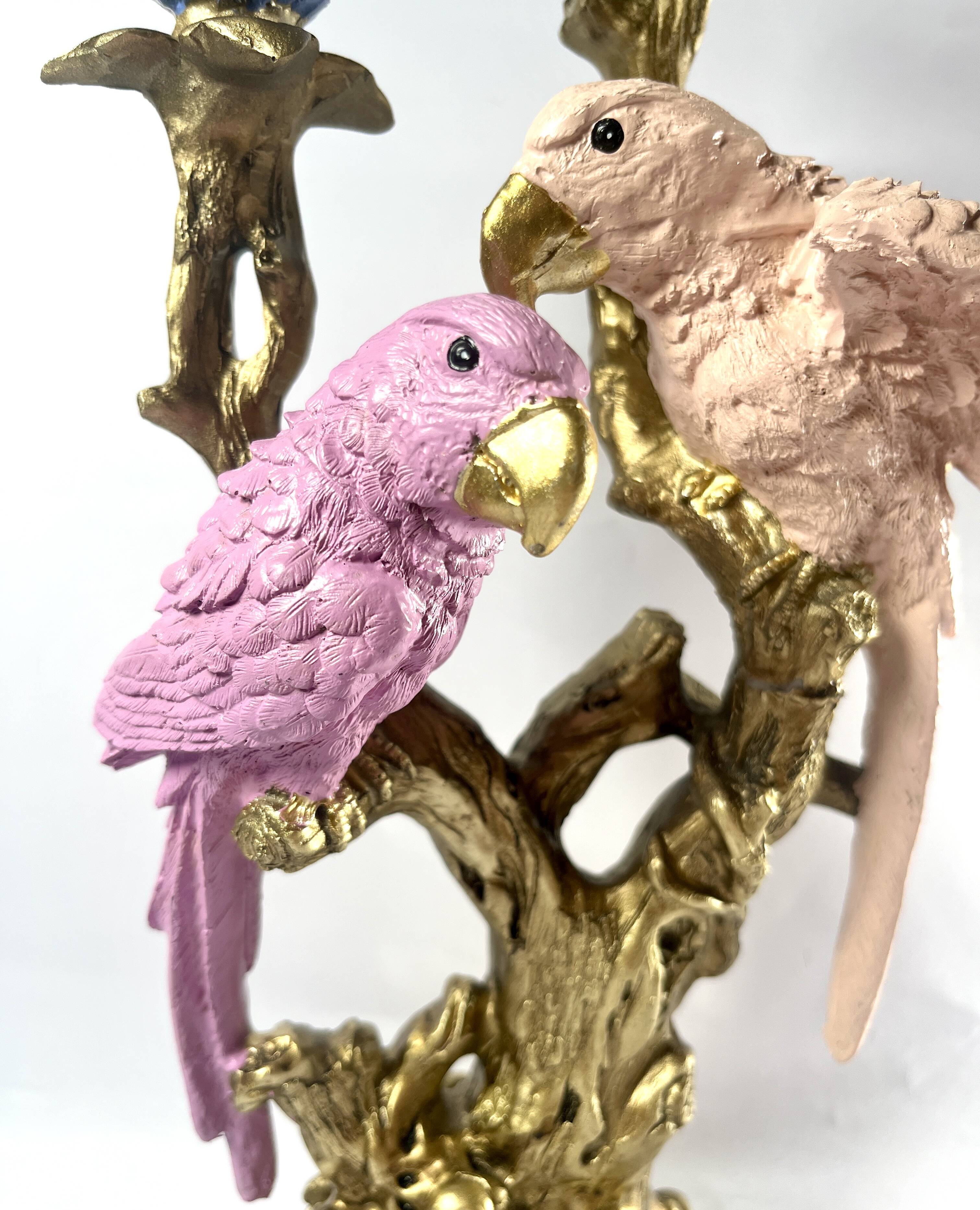 Werner Voss parrot candlestick