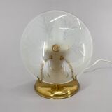 1940s unique small table lamp from italy