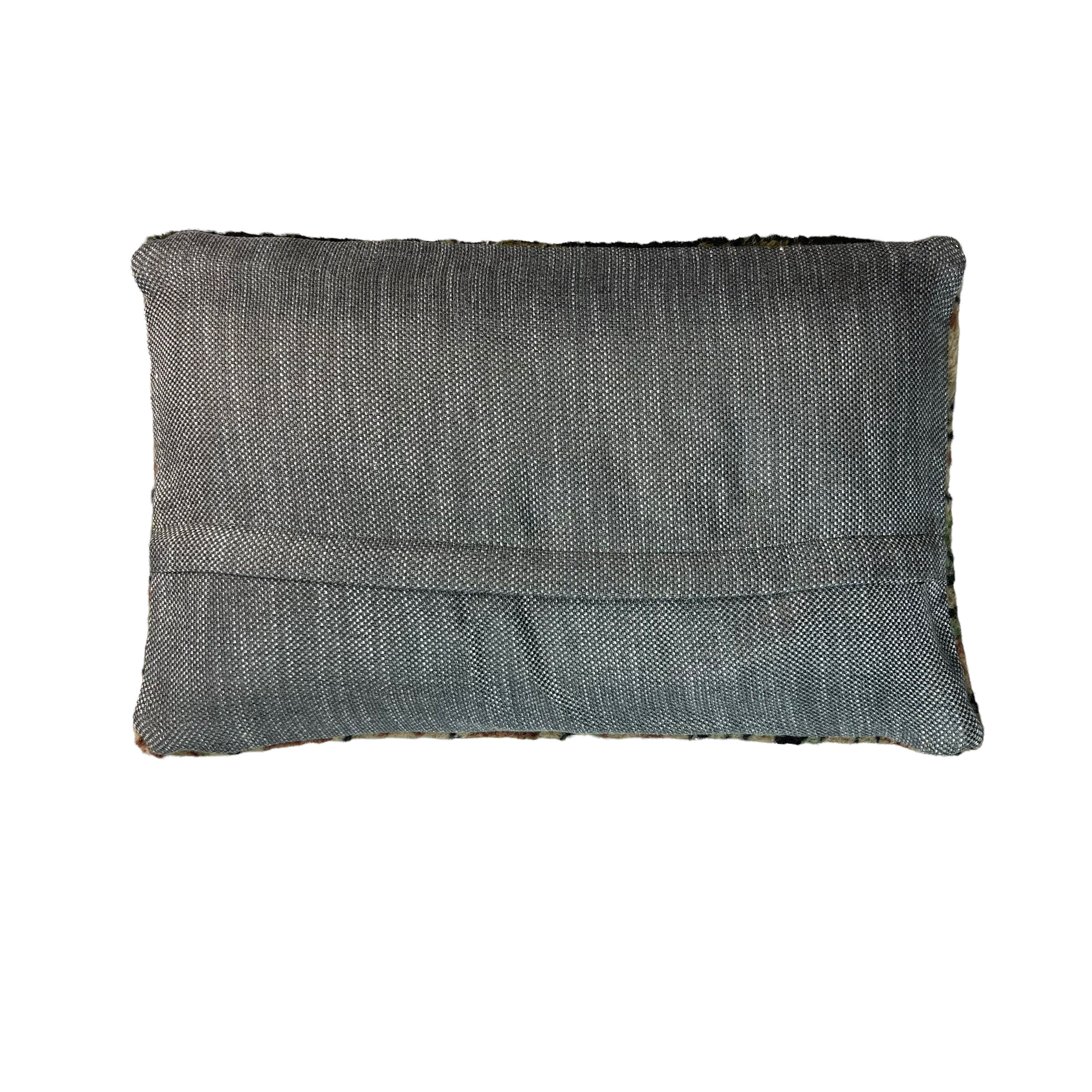 Vintage turkish rug cushion cover, 30 x 50 cm