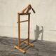 Vintage valet in blond beech