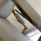 Late 19th century Voltaire rocking chair