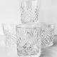 Ensemble de 4 verres à whisky cocktails Hollywood Regency