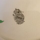 Earthenware plates luneville