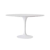 Marble tulip table