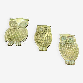 Brass owl pockets