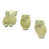 Brass owl emptiers