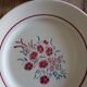 6 flat plates model Francine. Badonviller. Very good condition.