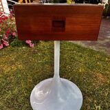 Vintage tulip foot bedside table