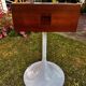 Vintage tulip foot bedside table