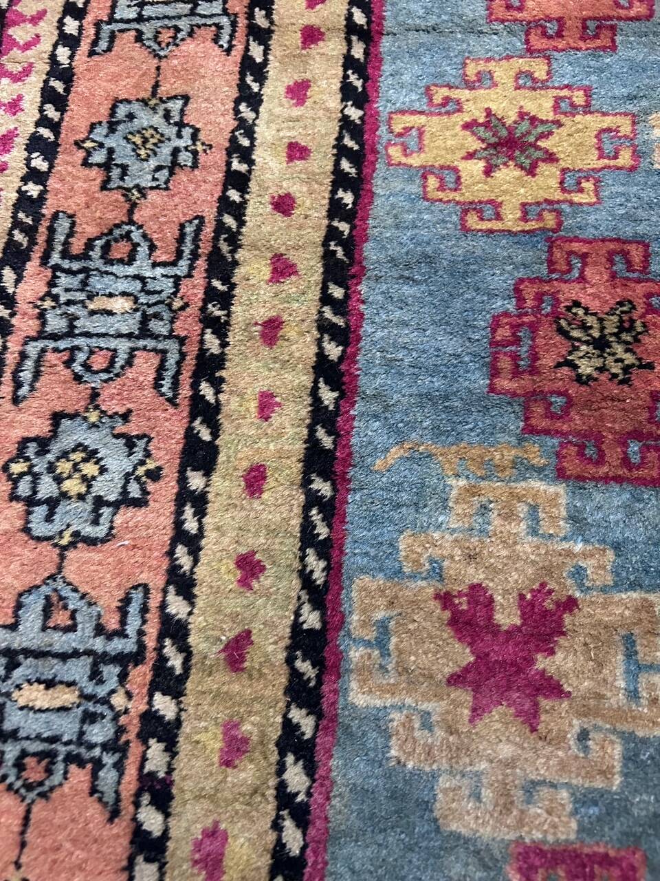 Kazak oriental hallway rug