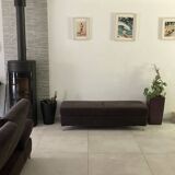 Sofa with daybed and bench