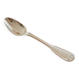 Alfenide, Christofle - Silver-plated metal table spoon - Chinon model