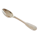 Alfenide, Christofle - Silver-plated metal table spoon - Chinon model