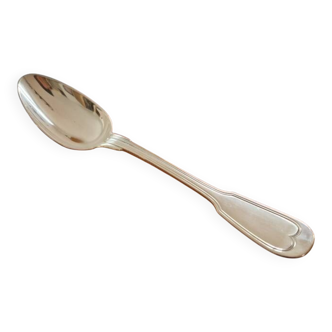 Alfenide, Christofle - Silver-plated metal table spoon - Chinon model