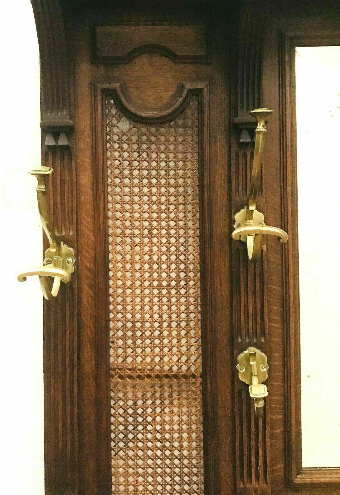 Louis XVI-style console coat rack Patères in 20th century bronze