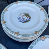 Tableware service Longwy Frejus