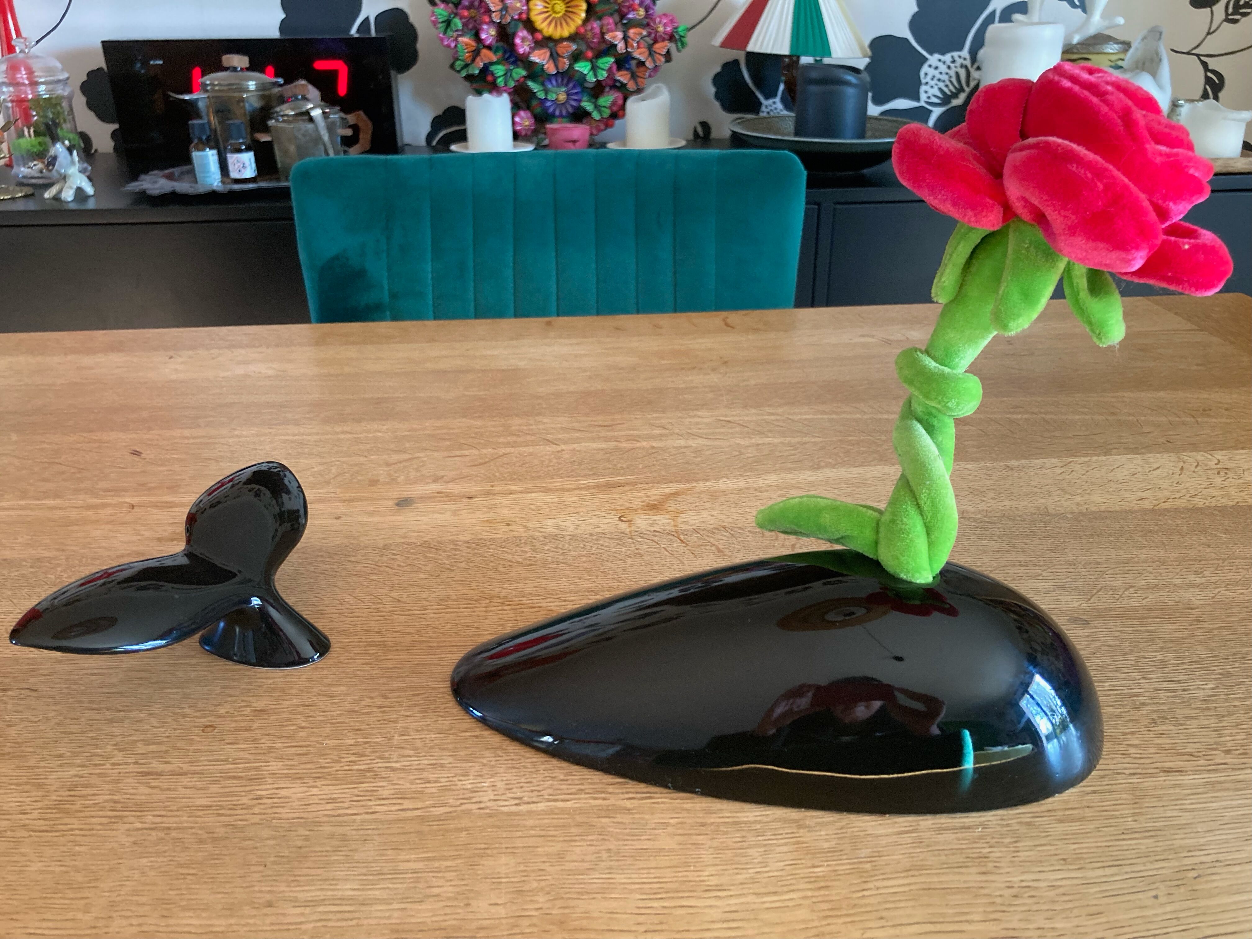 Whale vase designer Alessandro Beda