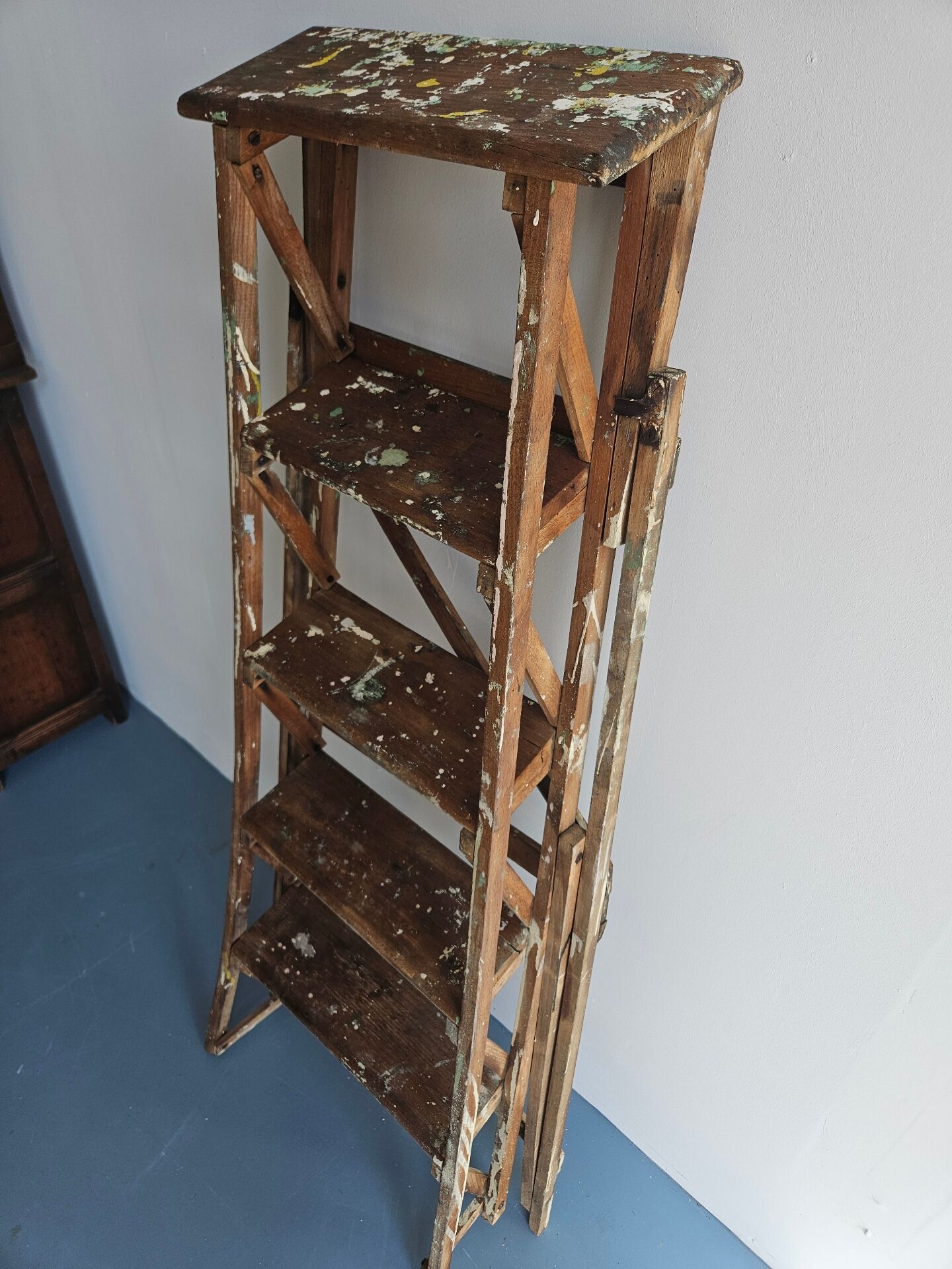 Old painter's step ladder