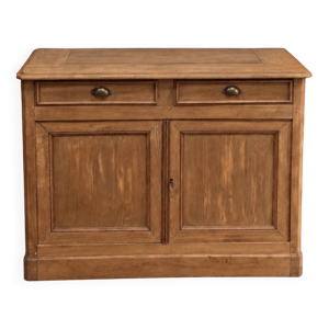 Buffet ancien en chêne - massif brut